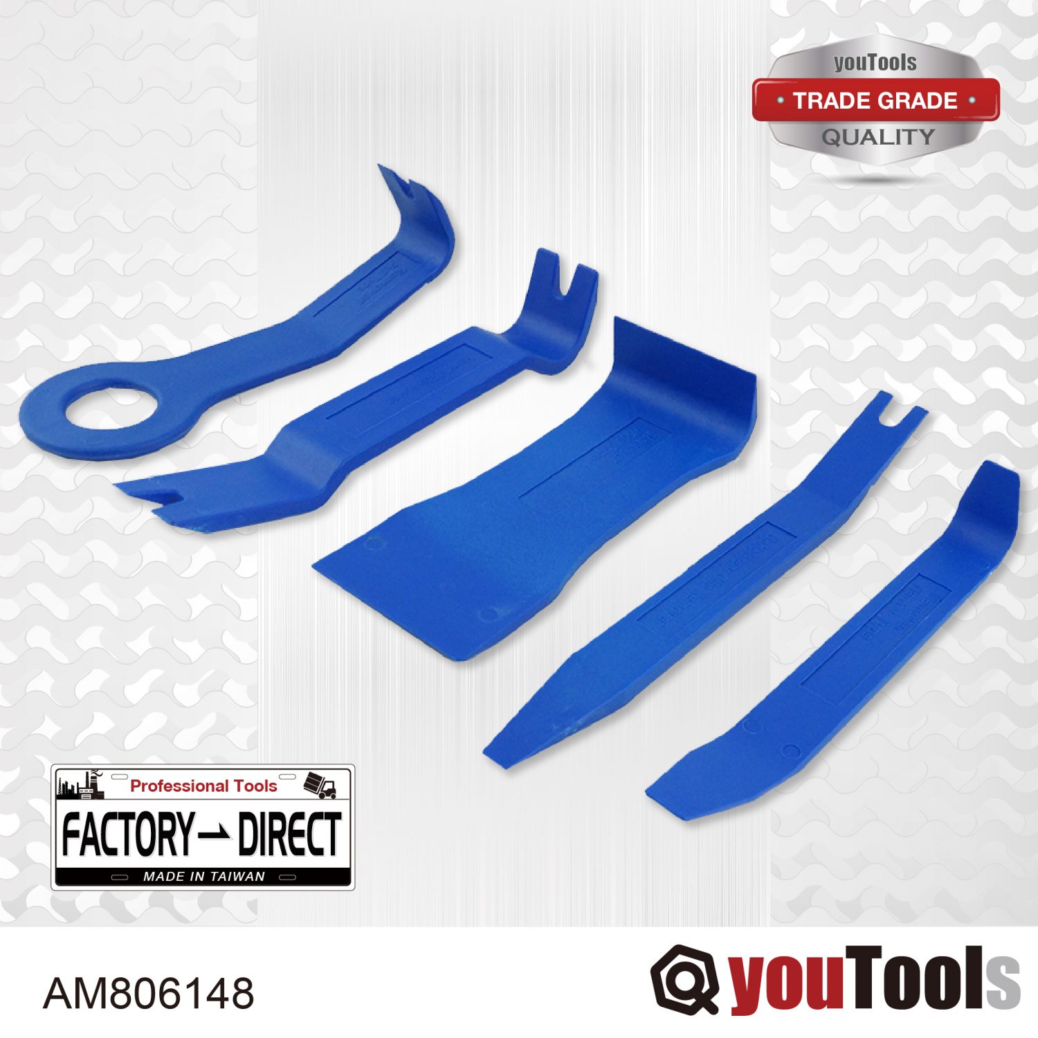 5PCE Trim & Molding Removal Tool Set | YouTools